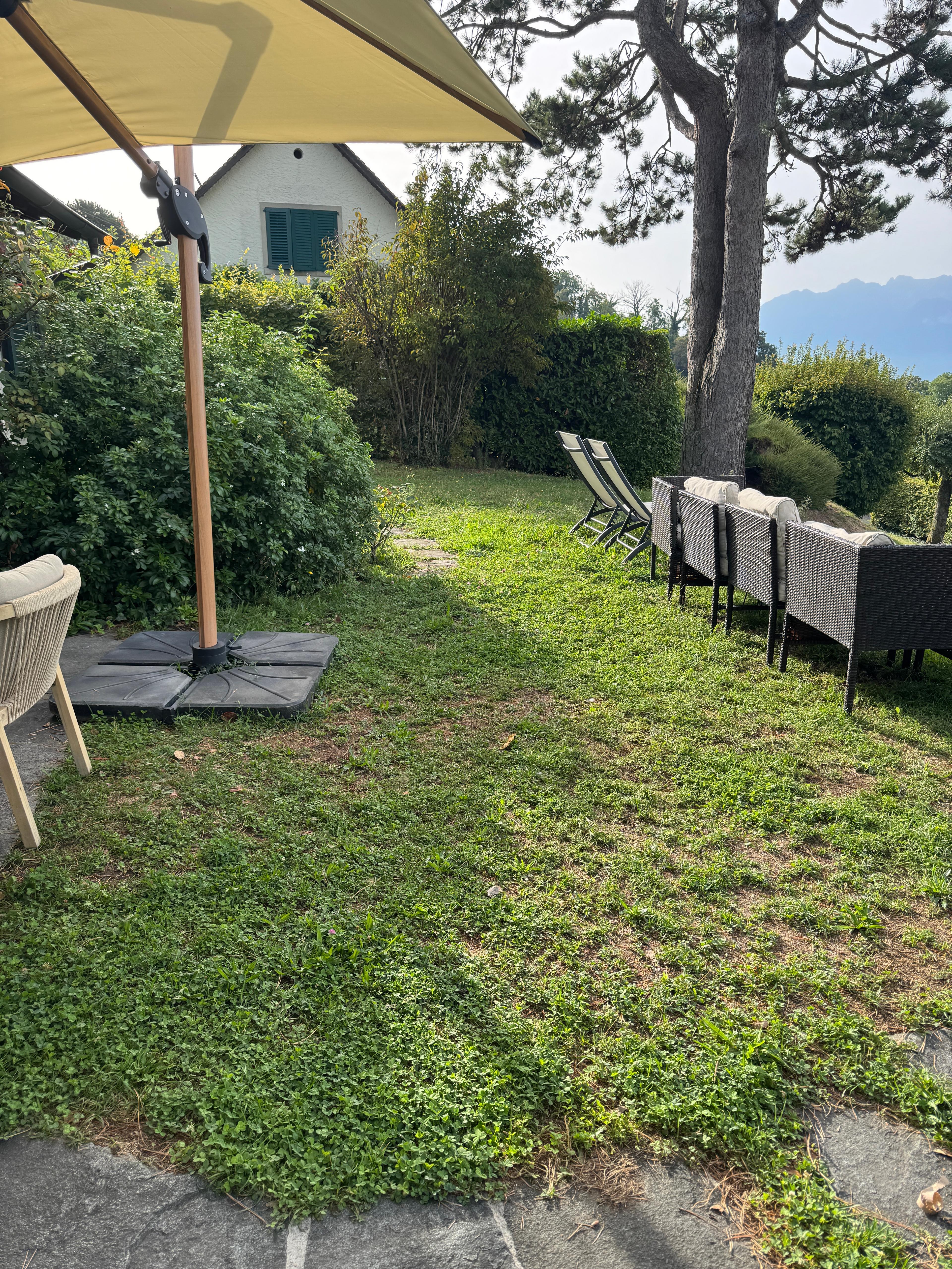 Mon jardin avec vue sur le Lac Léman - photo 2 sur 5