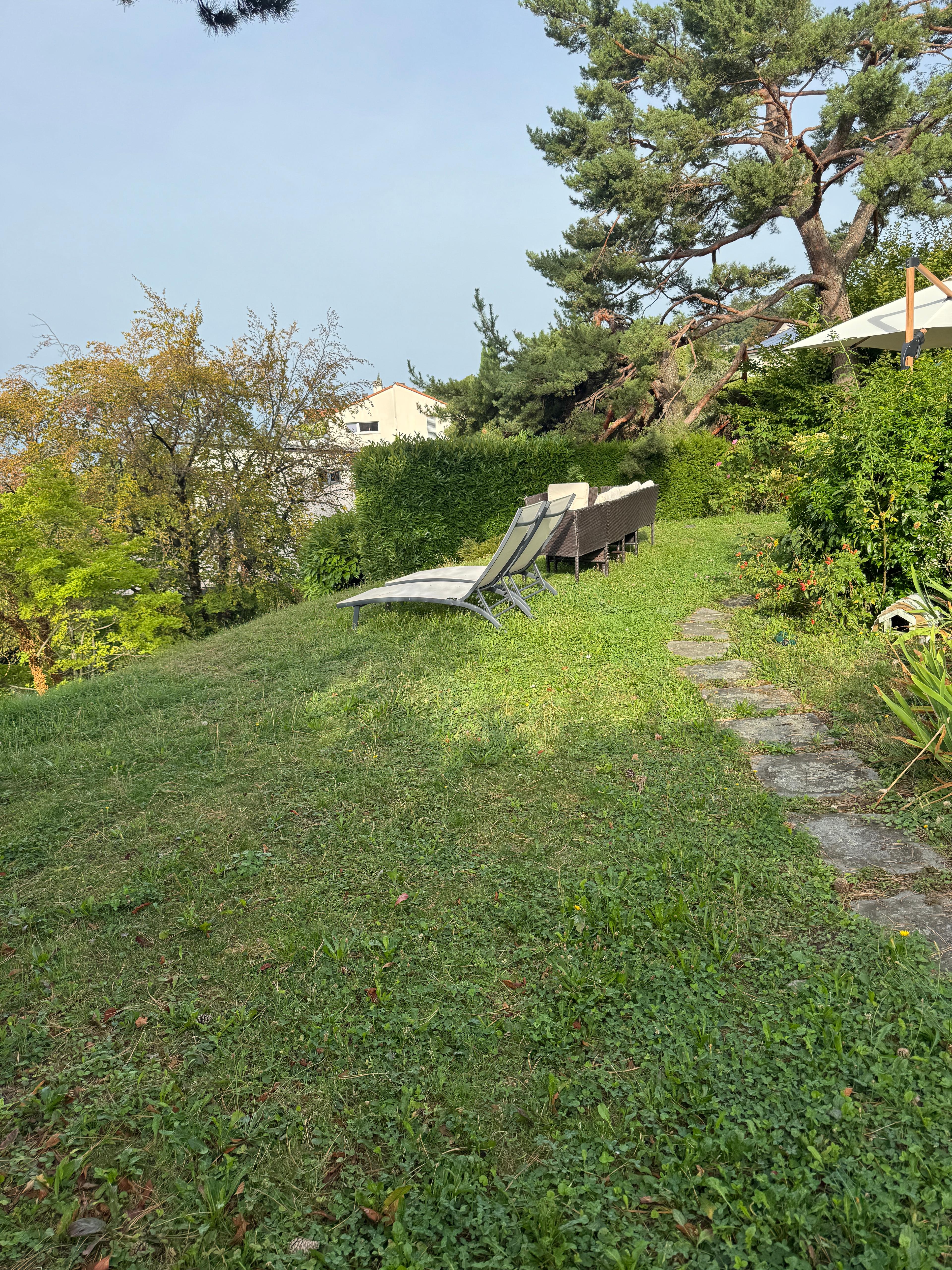 Mon jardin avec vue sur le Lac Léman - photo 4 sur 5