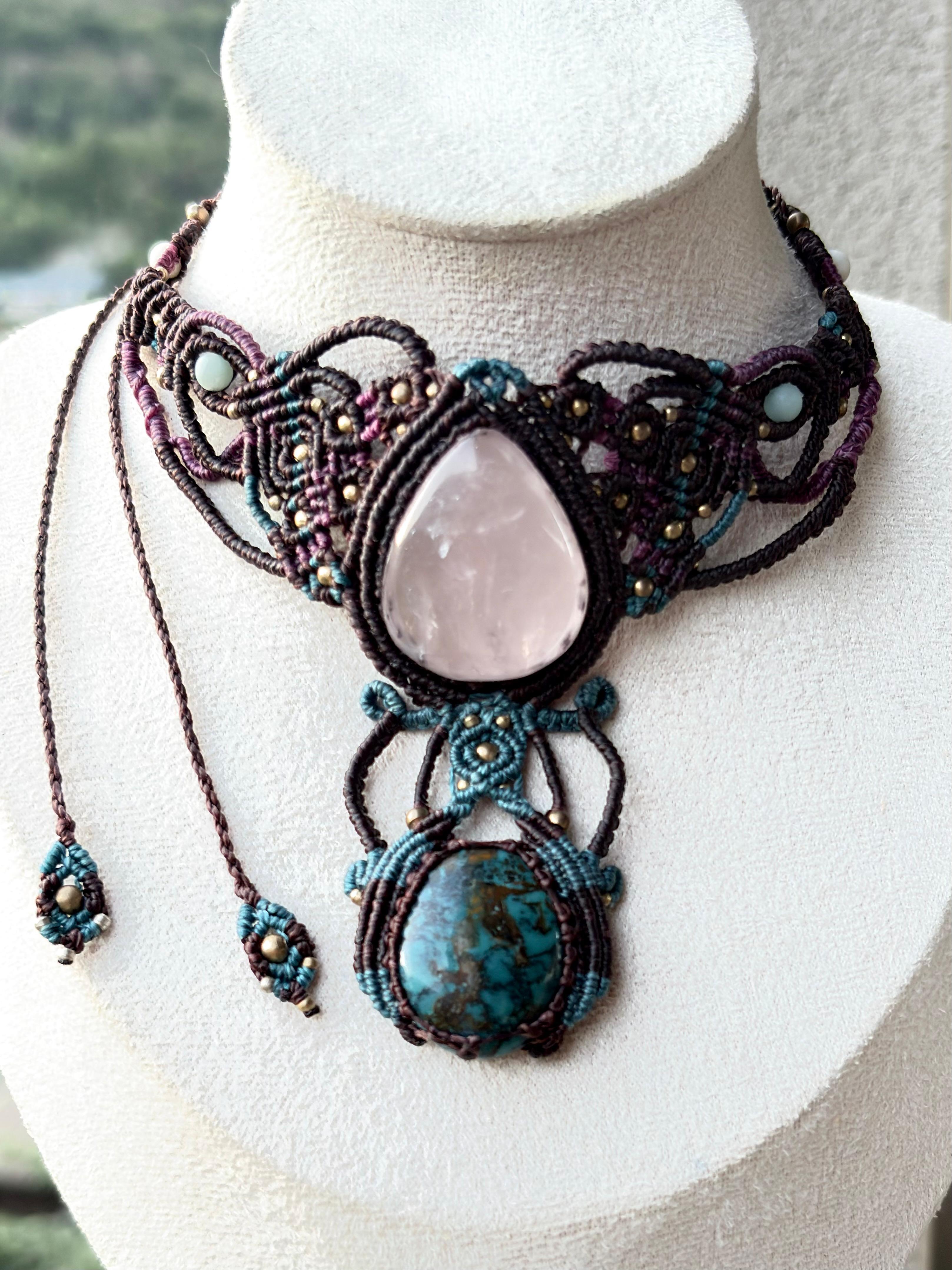 Création des bijoux et/ou talismans en micromacramé - photo 2 sur 5