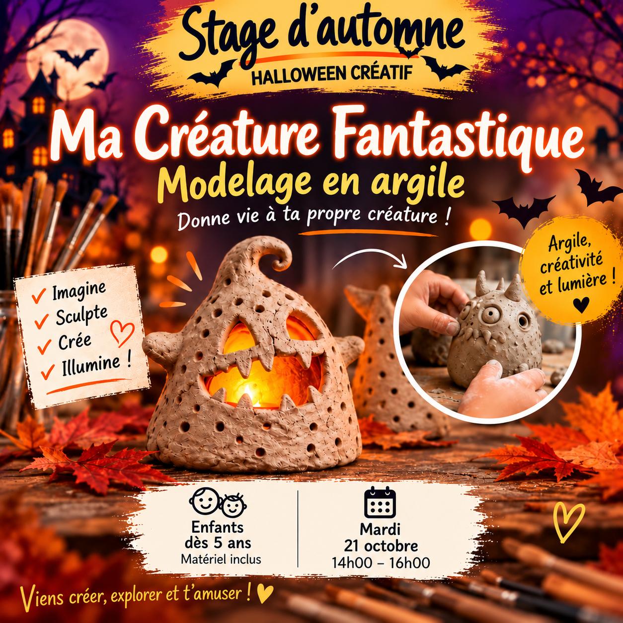 Crée ta créature fantastique en argile - photo 2 sur 5