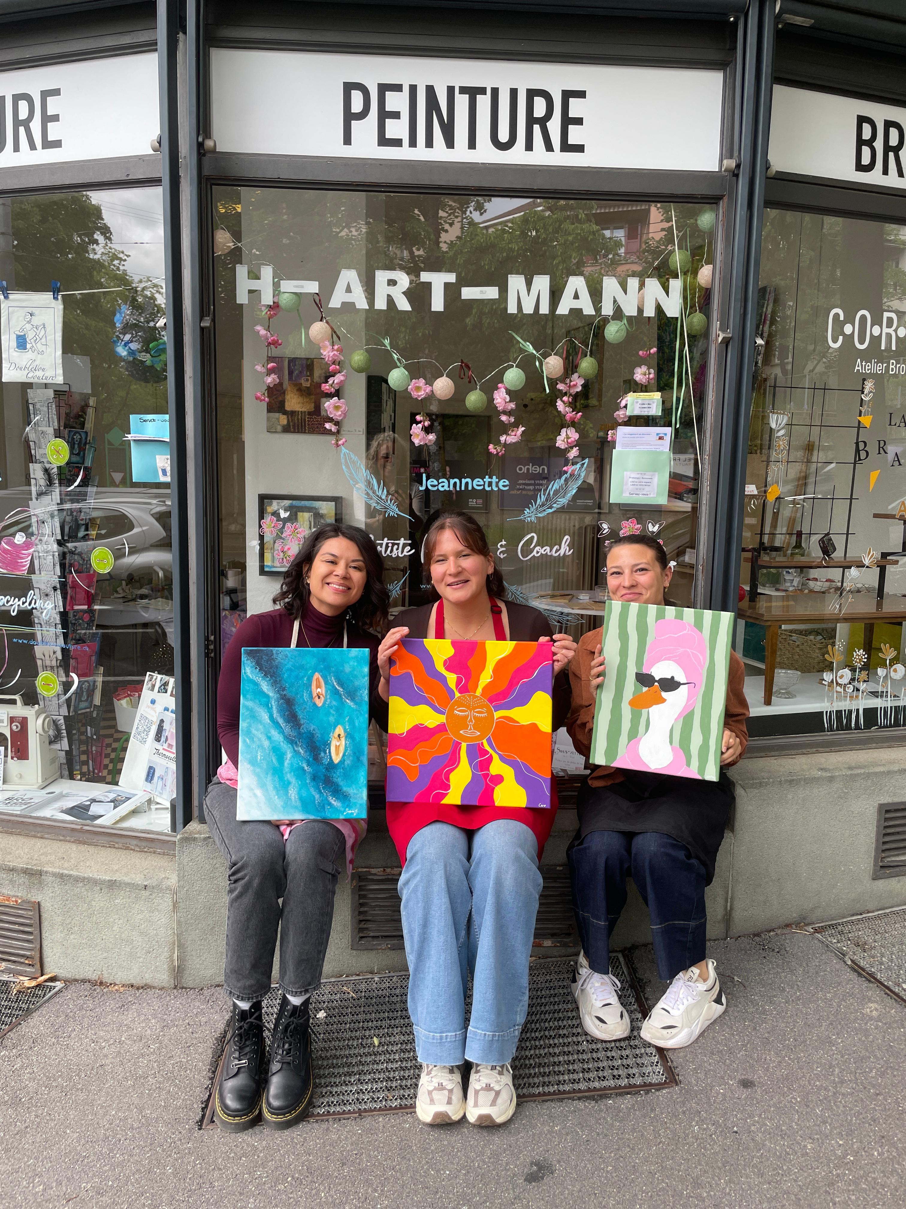 Art & Apéro - Peinture et dégustation de vins valaisans - photo 4 sur 5