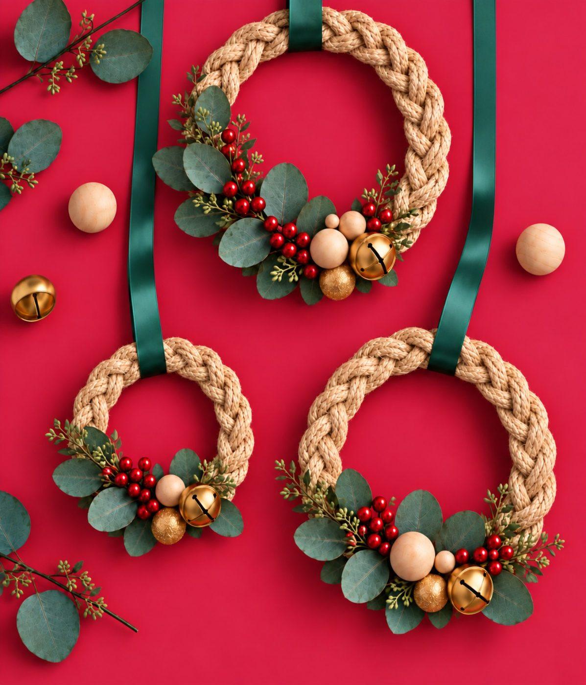 Créez votre ambiance de Noël — couronne & boules personnalisées - photo 1 sur 3
