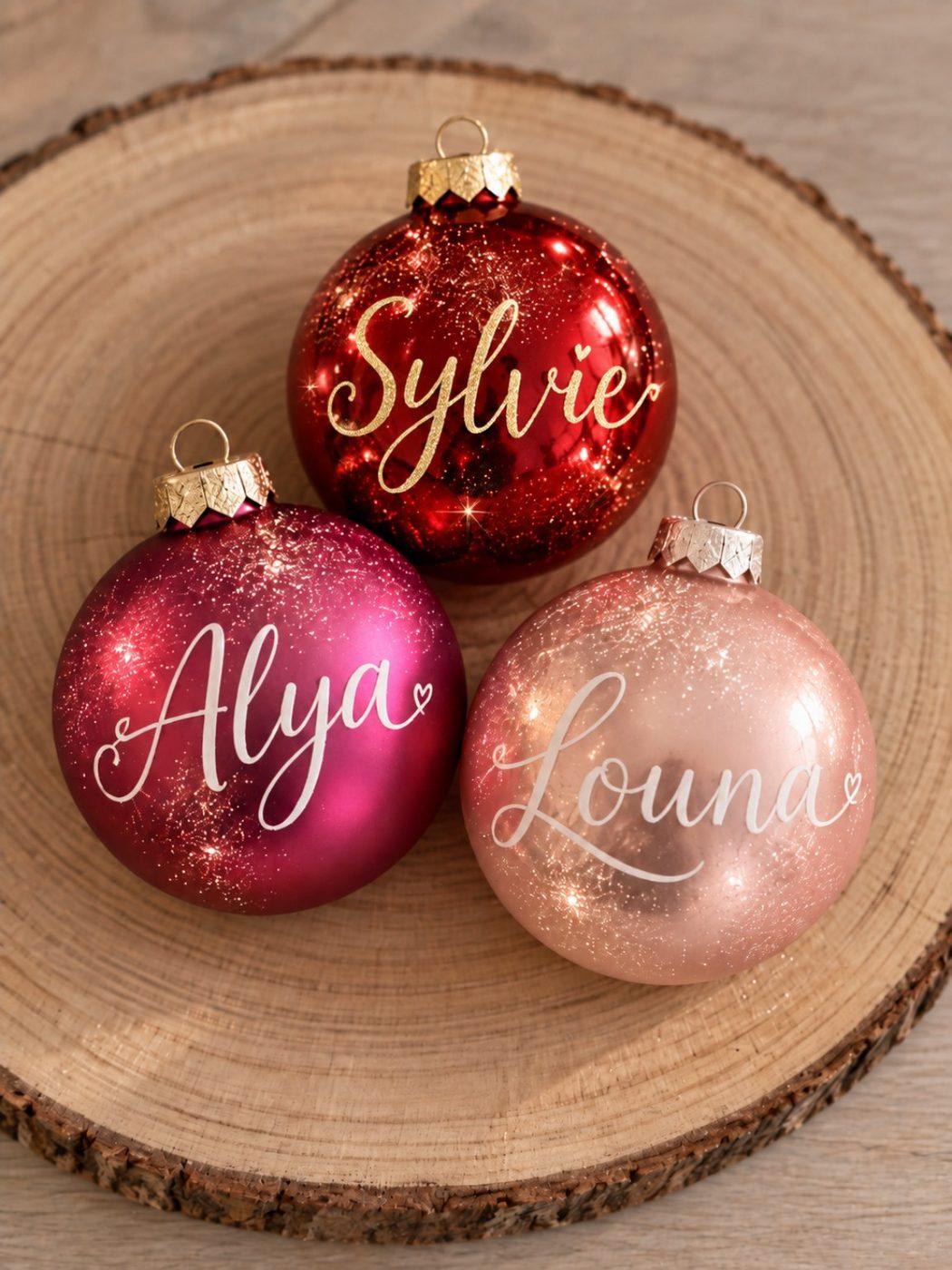 Créez votre ambiance de Noël — couronne & boules personnalisées - photo 2 sur 3